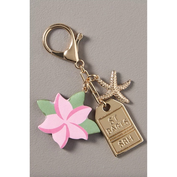 ANTHROPOLOGIE St. Barts City Bag Charm - NWT ($32 Retail) - Picture 2 of 2